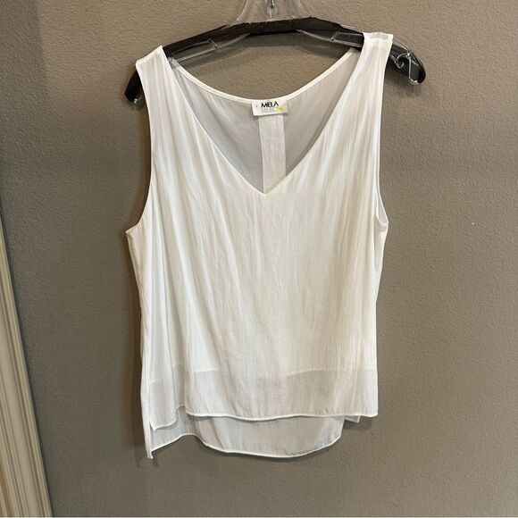 MELA PURDIE | L | MACRO-MOUSSELINE AUDREY TANK - Picture 4 of 11